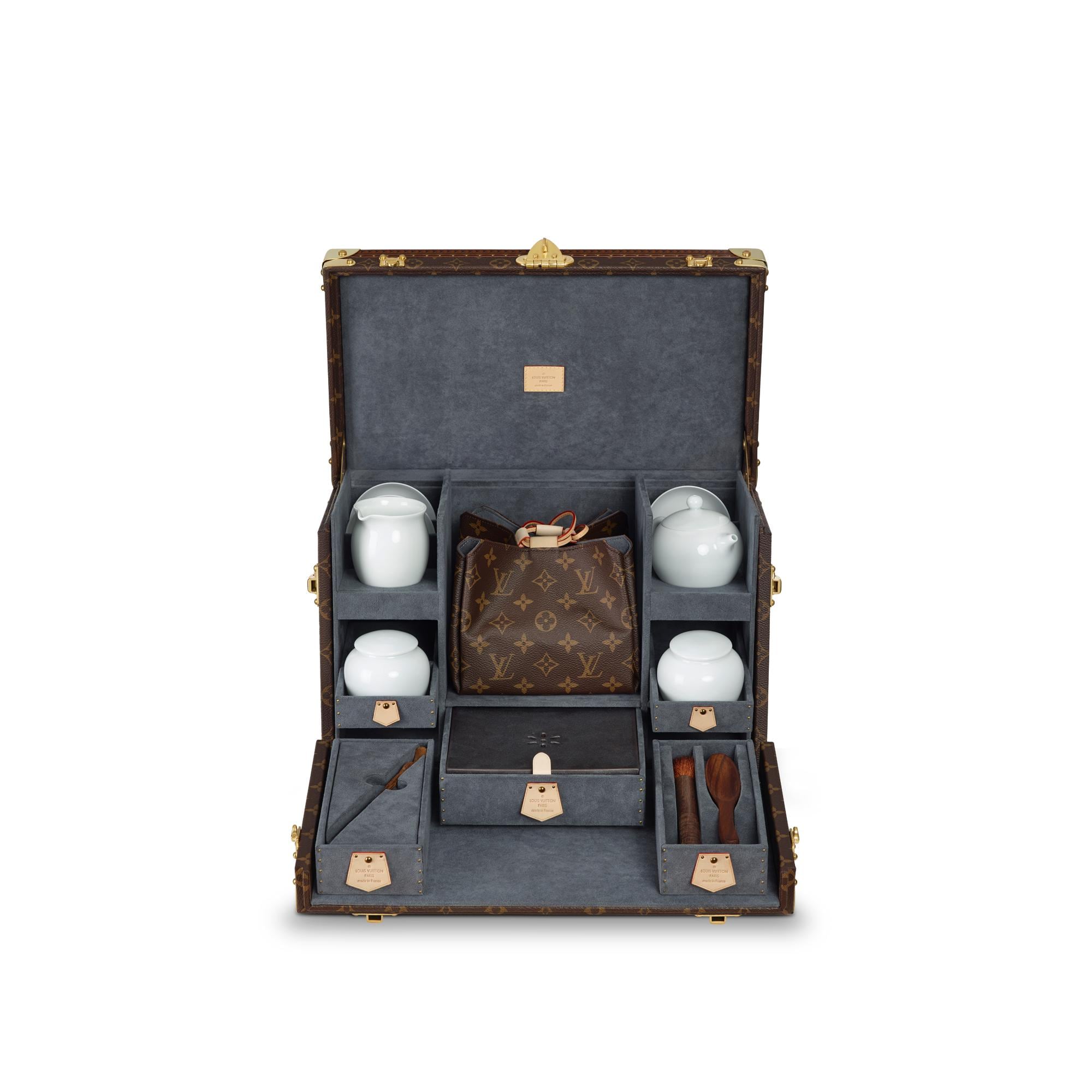 Tea Case Monogram - Trunks, Travel and Home - Trunks and Boxes